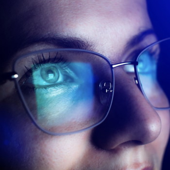 Luz azul
